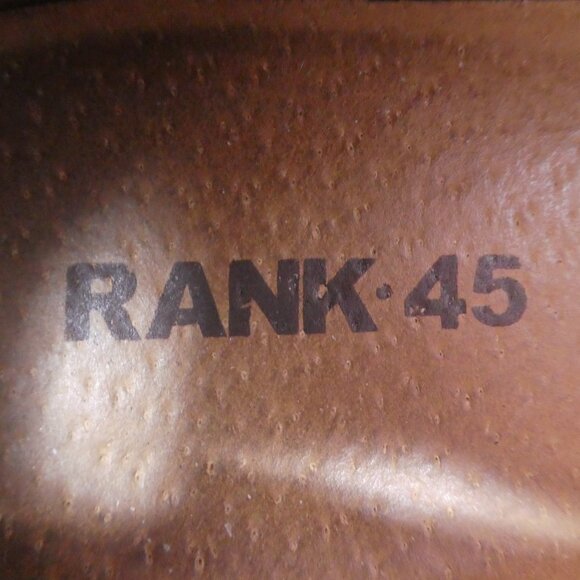 Rank-45 Brown Leather Embroidered Sunflower Slip On Flats Loafers Womens 8 - Picture 12 of 13